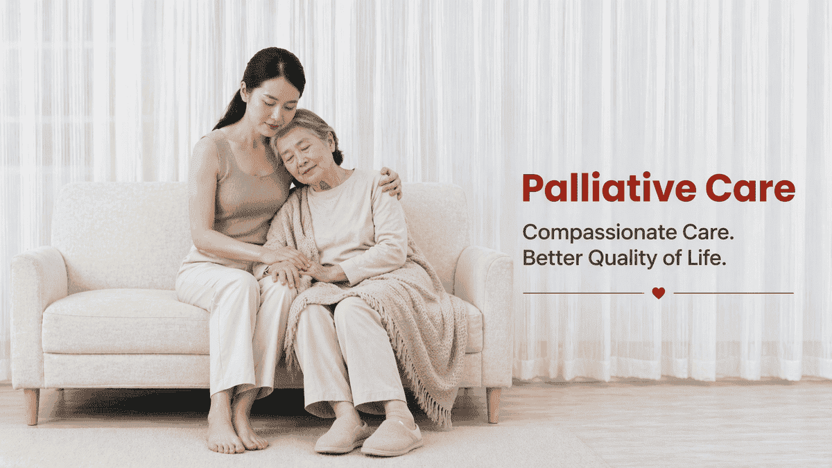 Illustration showing nerve block injection pathways used in palliative pain management